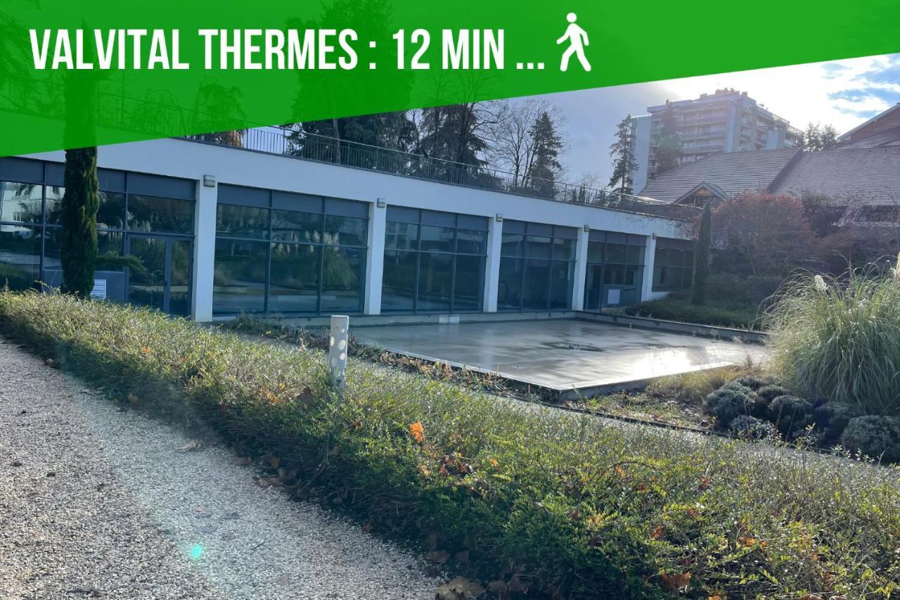 Viva Leman- Hypercentre - Vue Panoramique- Parking - Wifi Lägenhet Thonon-les-Bains Exteriör bild